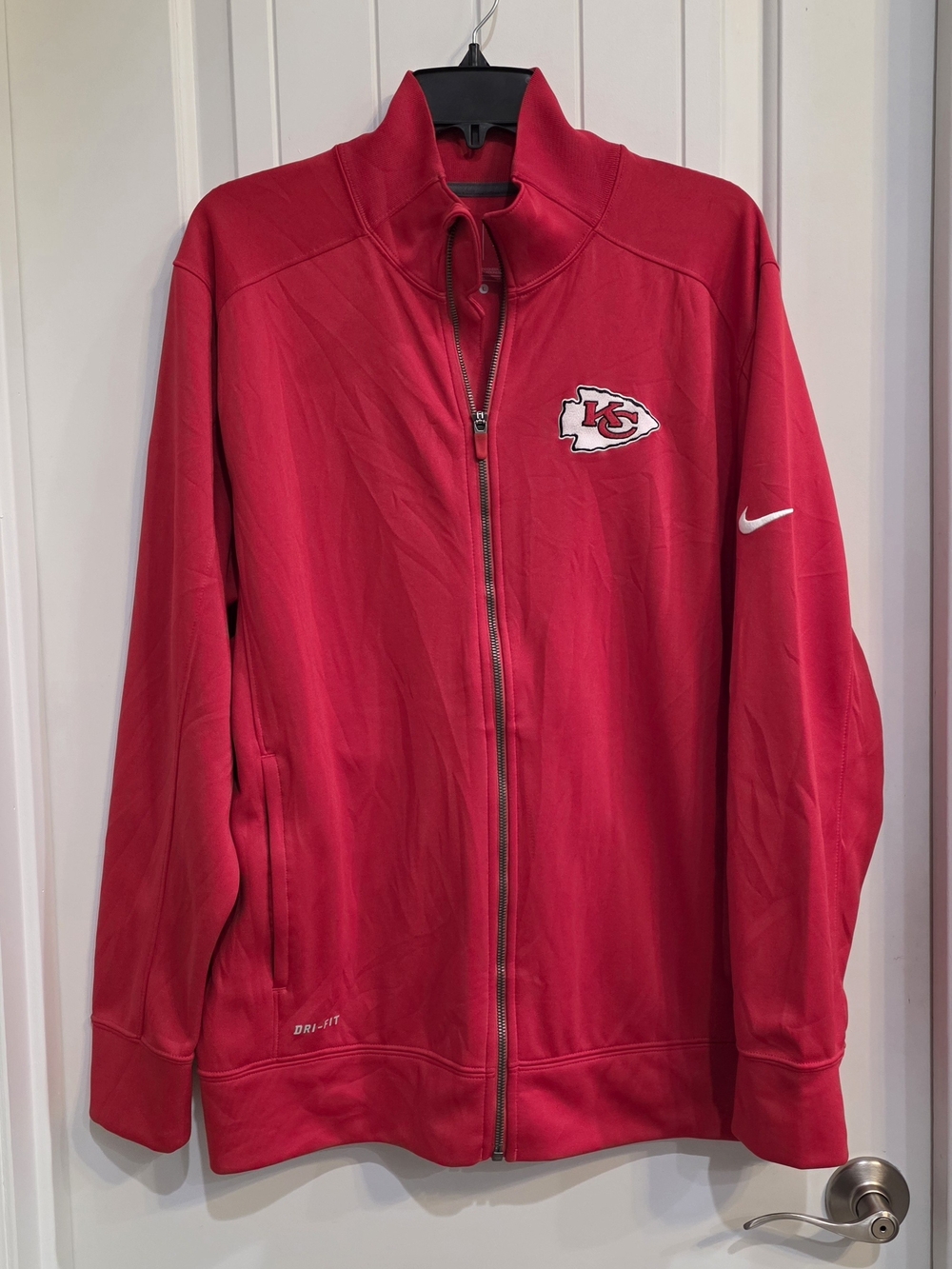 Nike Kansas City Chiefs Red Full-Zip Men's Jacket